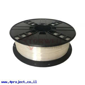 פלסטיק למדפסת תלת-מימד - לבן - BioSilk 3.0mm