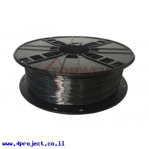 פלסטיק למדפסת תלת-מימד - שחור - BioSilk 3.0mm