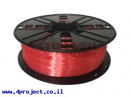תמונה של מוצר פלסטיק למדפסת תלת-מימד - אדום - BioSilk 3.0mm