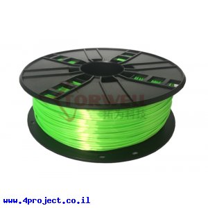 פלסטיק למדפסת תלת-מימד - ירוק - BioSilk 3.0mm