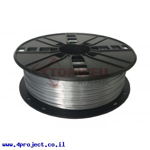 פלסטיק למדפסת תלת-מימד - כסף - BioSilk 3.0mm
