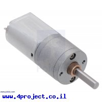 מנוע 20Dx41L מהירות 470rpm @ 6V