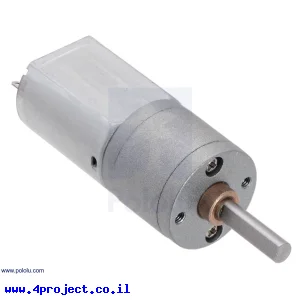 מנוע 20Dx46L מהירות 46rpm @ 6V