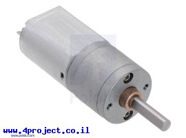 מנועי DC בקוטר 20 מ"מ, 6V