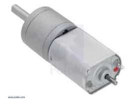 תמונה של מוצר מנוע עם ציר אחורי 20Dx46L מהירות 37rpm @ 6V