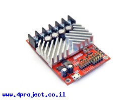 תמונה של מוצר בקר מנוע DC RoboClaw 2x45A, גרסה V5B