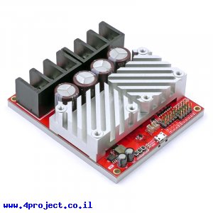 בקר מנוע DC RoboClaw 2x60A, גרסה V7