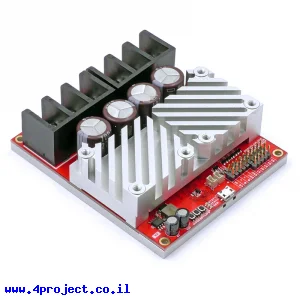 בקר מנוע DC RoboClaw 2x60A, גרסה V7
