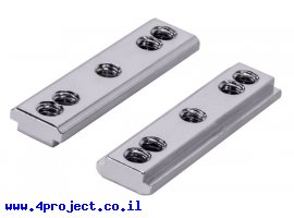 תמונה של מוצר חיבור X-Rail - ארוך - חבילה של 2 - אלומיניום