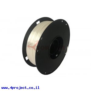פלסטיק למדפסת תלת-מימד - לבן - BioSilk 1.75mm - לפי מטר