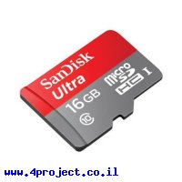 זכרון microSD - 16GB