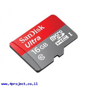 זכרון microSD - 16GB
