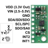 IMU בעל 6 דרגות חופש על בסיס LSM6DS33