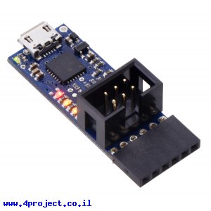 צורב AVR/Microchip של Pololu - גרסה v2