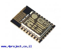 תמונה של מוצר מודול WiFi ESP8266 - דגם ESP-12E