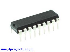 תמונה של מוצר שבב HT12D - מפענח שידור 4bit