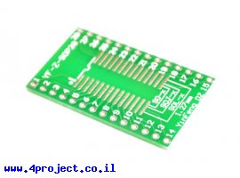תמונה של מוצר כרטיסון מתאם SSOP28 0.65/1.27mm
