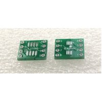 כרטיסון מתאם SOP8/SOIC8 0.65/1.27mm