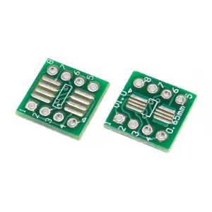 כרטיסון מתאם SOP8/SOIC8 0.65/1.27mm