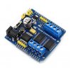 מגן Arduino - בקר ל-4 מנועי DC או 2 מנועי צעד