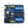 מגן Arduino - בקר ל-4 מנועי DC או 2 מנועי צעד