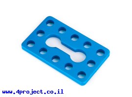 תמונה של מוצר פלטה שטוחה - 0324 - אורך 40 מ"מ