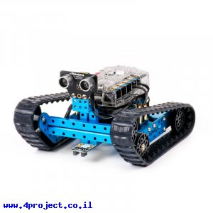 קיט רובוטיקה למתחילים - mBot Ranger כחול - גרסת Bluetooth