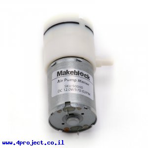 משאבת אוויר 12V - לחץ 600mmHg