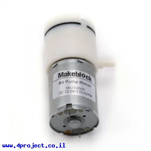 משאבת אוויר 12V - לחץ 600mmHg