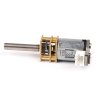 מנוע מיקרו 210rpm @ 12V עם מחבר JST-PH