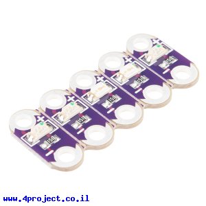 לד ל-LilyPad - ירוק - ערכה של 5 יחידות