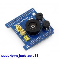 מגן Arduino - ניסויים אנלוגיים