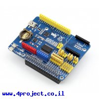 תוסף ל-Raspberry PI - מתאם למגני Arduino