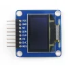 מסך OLED בגודל 0.96" שני צבעים - חיבור אופקי