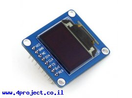 תמונה של מוצר מסך OLED RGB בגודל 0.95" - חיבור אנכי