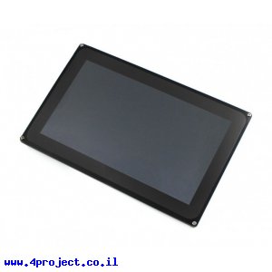 מסך מגע קיבולי LCD 10.1" 1024x600, מסגרת, ממשק RGB/LVDS
