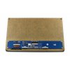 מסך מגע קיבולי LCD 10.1" 1024x600, מסגרת, ממשק RGB/LVDS