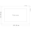 מסך מגע קיבולי LCD 7" 1024x600, מסגרת, ממשק RGB/LVDS