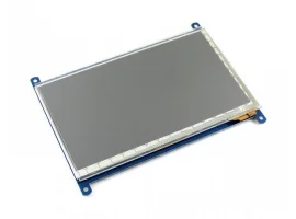 תמונה של מוצר מסך מגע קיבולי LCD 7" 1024x600, ממשק RGB