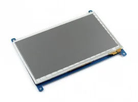 תמונה של מוצר מסך מגע קיבולי LCD 7" 800x480, ממשק RGB