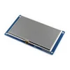 מסך מגע LCD 7" 800x480, ממשק RGB, ממשק מגע אנלוגי