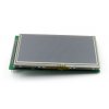 מסך מגע LCD 4.3" 480x272, ממשק RGB, ממשק מגע SPI