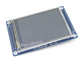 תמונה של מוצר מסך מגע LCD 3.2" 320x240, ממשק 16bit, ממשק מגע SPI