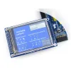 מסך מגע LCD 3.2" 320x240, ממשק 16bit, ממשק מגע SPI