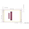 מסך מגע LCD 3.2" 320x240, ממשק 16bit, ממשק מגע SPI