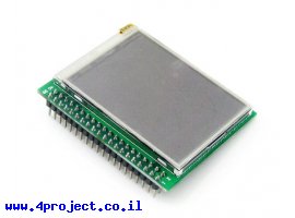 תמונה של מוצר מסך מגע LCD 2.2" 320x240, ממשק SPI