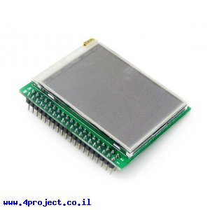 מסך מגע LCD 2.2" 320x240, ממשק SPI