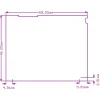 מסך מגע LCD 2.2" 320x240, ממשק SPI