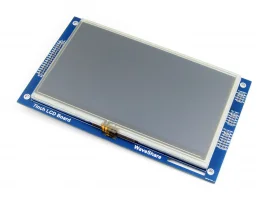 תמונה של מוצר מסך מגע LCD 7" 800x480, ממשק 8080, ממשק מגע אנלוגי