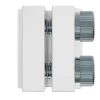 מצמד קשיח מתהדק 1/4" (6.35 מ"מ) - 6 מ"מ - ברגים 6-32